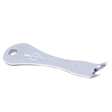 Max Maxb Guitar Bridge Pin Puller Key Chain Silver