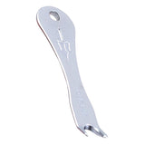 Max Maxb Guitar Bridge Pin Puller Key Chain Silver