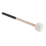 Max Maxb 1 Piece Bass Drum Mallet Stick Felt Head for Marching Band Parts