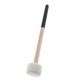 Max Maxb 1 Piece Bass Drum Mallet Stick Felt Head for Marching Band Parts