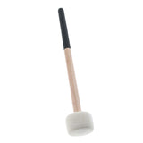 Max Maxb 1 Piece Bass Drum Mallet Stick Felt Head for Marching Band Parts