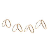 Max Maxb 4PCS Guitar Finger Picks Plectrum Golden Finger style Plectrum Thumb Picks