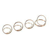 Max Maxb 4PCS Guitar Finger Picks Plectrum Golden Finger style Plectrum Thumb Picks