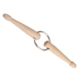 Max Maxb 1 Piece Wooden Mini Drum Sticks Keychain Drumsticks Key Fob Ring