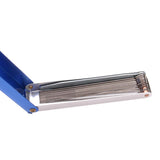 Max Maxb Silver Metal Guitar Nut Bridge File Set for Acoustic Electric Guitar Bass