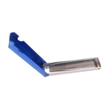 Max Maxb Silver Metal Guitar Nut Bridge File Set for Acoustic Electric Guitar Bass