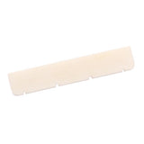 Maxbell 5 Pieces Bridge Slotted Nut for 6-String Electric Guitar Part