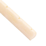 Maxbell 5 Pieces Bridge Slotted Nut for 6-String Electric Guitar Part