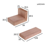 Max Maxb 2pcs Guitar Wood Body Support Block for 41'' Cutway Guitar Parts