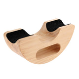 Max Maxb Wooden Soft Guitar Neck Rest Guitar Bracket
