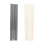 Max Maxb 10 Pieces Guitar Fingerboard Fretboard Binding Purfling Strips Black