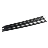Max Maxb 10 Pieces Guitar Fingerboard Fretboard Binding Purfling Strips Black