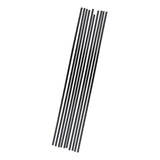 Max Maxb 10 Pieces Guitar Fingerboard Fretboard Binding Purfling Strips Black