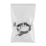 Max Maxb 10 Pieces Guitar Binding Purfling Strips for Acoustic Guitar Black