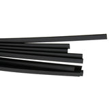 Max Maxb 10 Pieces Guitar Binding Purfling Strips for Acoustic Guitar Black