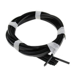 Max Maxb 10 Pieces Guitar Binding Purfling Strips for Acoustic Guitar Black
