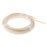 Max Maxb 10 Pieces Guitar Binding Purfling Strips for Acoustic Guitar Beige Color
