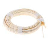 Max Maxb 10 Pieces Guitar Binding Purfling Strips for Acoustic Guitar Beige Color