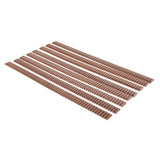 Max Maxb 8 Pieces Sapele Guitar Binding Purfling Strip Edge Guitar Trim Inlay