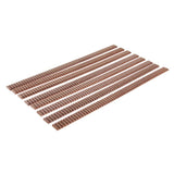 Max Maxb 8 Pieces Sapele Guitar Binding Purfling Strip Edge Guitar Trim Inlay