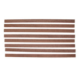 Max Maxb 8 Pieces Sapele Guitar Binding Purfling Strip Edge Guitar Trim Inlay