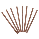 Max Maxb 8 Pieces Sapele Guitar Binding Purfling Strip Edge Guitar Trim Inlay