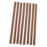 Max Maxb 8 Pieces Mahogany Guitar Binding Purfling Strip Edge Guitar Trim Inlay