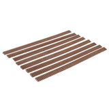 Max Maxb 8 Pieces Mahogany Guitar Binding Purfling Strip Edge Guitar Trim Inlay