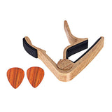 Max Maxb 1 Set Guitar Capo with 2pcs Finger Picks