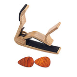 Max Maxb 1 Set Guitar Capo with 2pcs Finger Picks