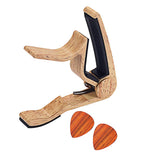 Max Maxb 1 Set Guitar Capo with 2pcs Finger Picks
