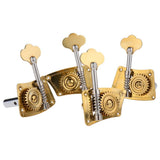 Max 4pcs Upright Double Bass Tuning Pegs Machine Heads for Bass Player 4-4-3-4