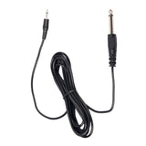 Max 6.35mm Male to 3.5mm Male Stereo Audio Cable for Electric Violin Cello Parts