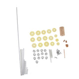 Max Maxb Flute Repair Tool Kit Flute Shaft Bar Rollers Screws Glues Cork Pad
