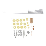 Max Maxb Flute Repair Tool Kit Flute Shaft Bar Rollers Screws Glues Cork Pad