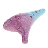 Max Maxb Handcrafted 12 Holes Ceramic AC Ocarina Wind Instrument A