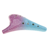 Max Maxb Handcrafted 12 Holes Ceramic AC Ocarina Wind Instrument A
