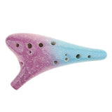 Max Maxb Handcrafted 12 Holes Ceramic AC Ocarina Wind Instrument A