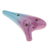 Max Maxb Handcrafted 12 Holes Ceramic AC Ocarina Wind Instrument A