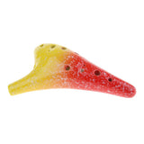 Max Maxb Handcrafted 12 Holes Ceramic AC Ocarina Wind Instrument C