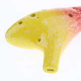 Max Maxb Handcrafted 12 Holes Ceramic AC Ocarina Wind Instrument C