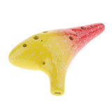 Max Maxb Handcrafted 12 Holes Ceramic AC Ocarina Wind Instrument C