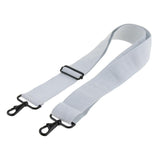 Max Maxb Durable Polyester Snare Drum Strap Belt White