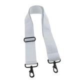 Max Maxb Durable Polyester Snare Drum Strap Belt White