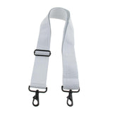 Max Maxb Durable Polyester Snare Drum Strap Belt White