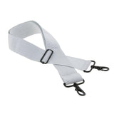Max Maxb Durable Polyester Snare Drum Strap Belt White