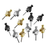 Max Maxb 12pcs Guitar Strap Lock Straplock Button Buckle for Acoustic Electric Guitar