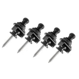 Max Maxb 12pcs Guitar Strap Lock Straplock Button Buckle for Acoustic Electric Guitar