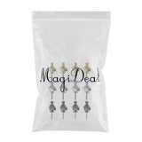 Max Maxb 12pcs Guitar Strap Lock Straplock Button Buckle for Acoustic Electric Guitar