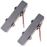Max Maxb Sealed Closed Humbucker Pickup for 4 String Electric Bass Guitar Black